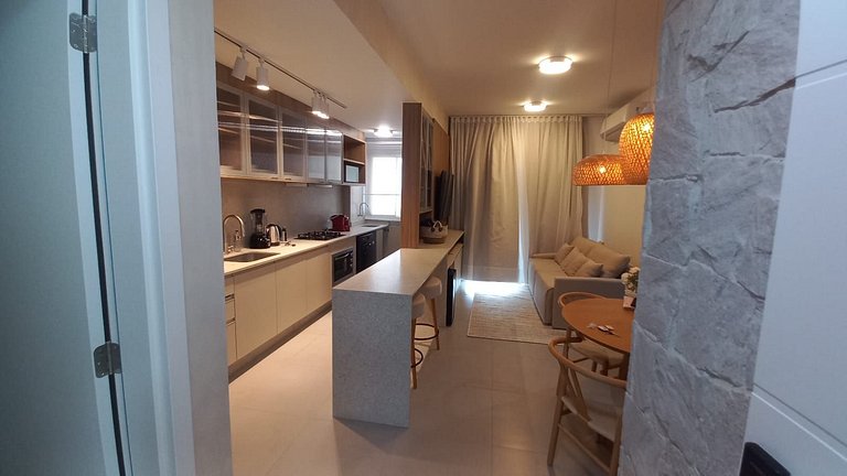 Apto c/ parrilla a pocos pasos del mar RTY0305