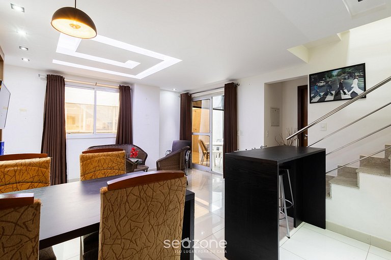 Apto c/ Churrasqueira e Jacuzzi CCG1403