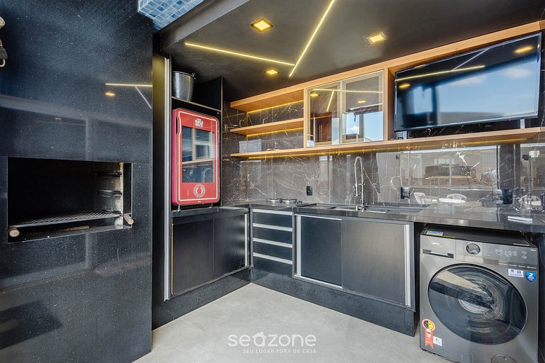 Apto c/ Churrasqueira e Jacuzzi CCG1403