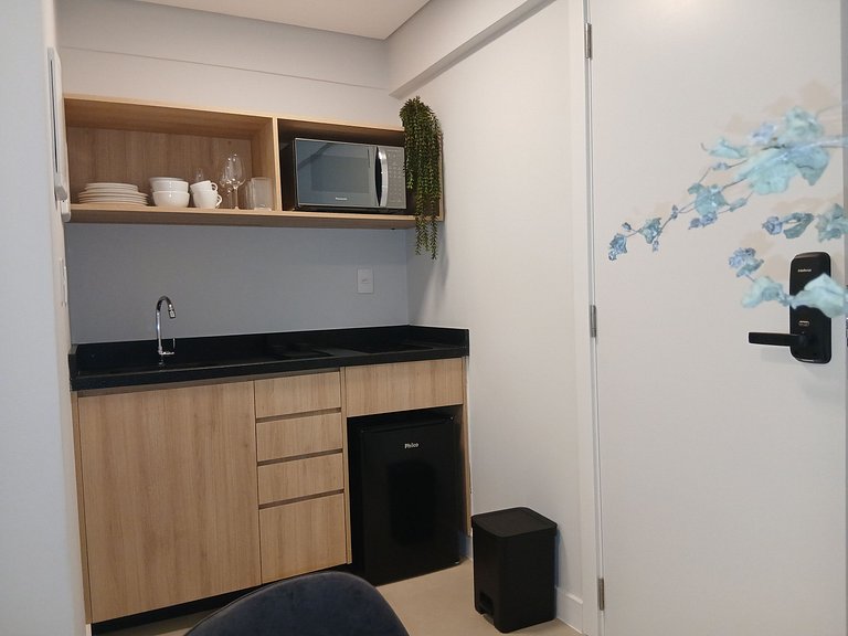 Studio centrinho do Rosa rooftop c piscina RSO0044