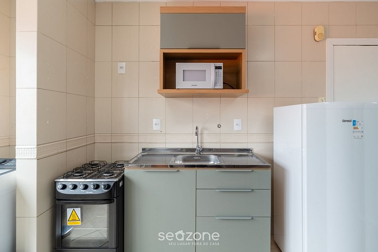 Departamento c/ balcón a pasos de la playa IDS0501