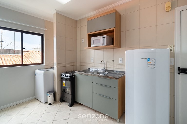 Departamento c/ balcón a pasos de la playa IDS0501