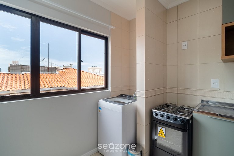 Departamento c/ balcón a pasos de la playa IDS0501