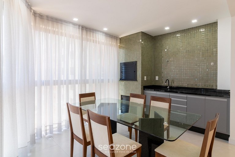 Apto c/ 3 suites y parrilla a 90 m del mar RIH0901