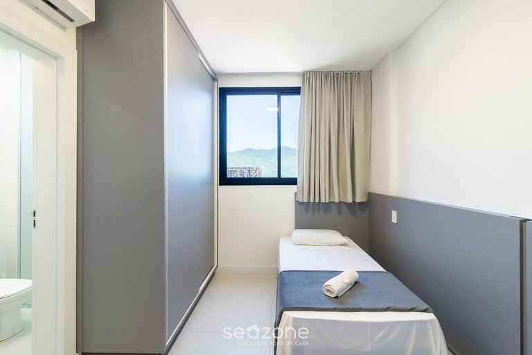 Apto c/ 3 suítes e churrasq. a 90m do mar RIH0901