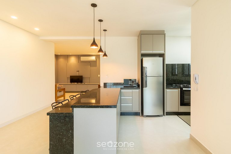 Apto c/ 3 suites y parrilla a 90 m del mar RIH0901