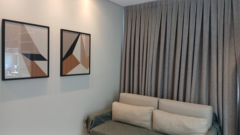 Apto c/ vista mar a 280m da praia MHF1809