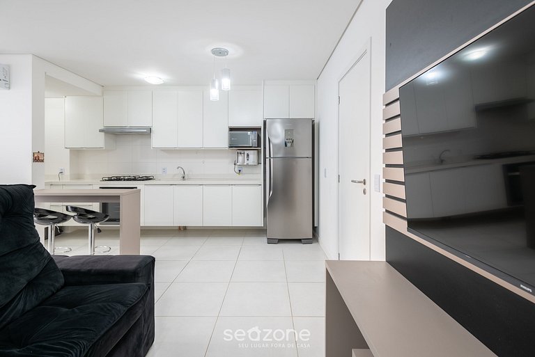 Apto Vista Parcial Mar 130 m da Praia AVR1504