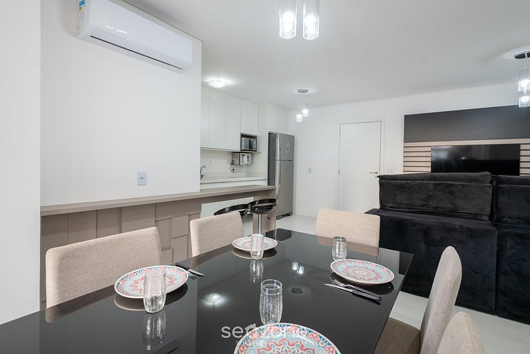 Apto Vista Parcial Mar 130 m da Praia AVR1504