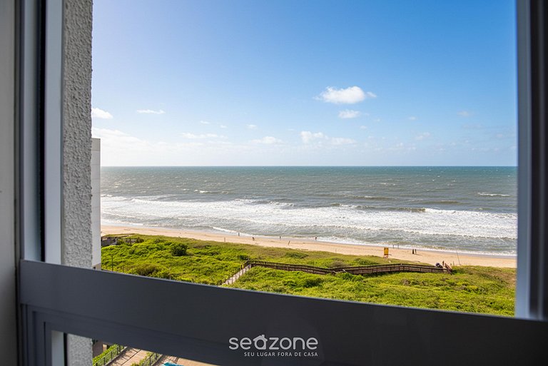 Apto c/ Churrasq. em Cond. Beira-mar VAC0801