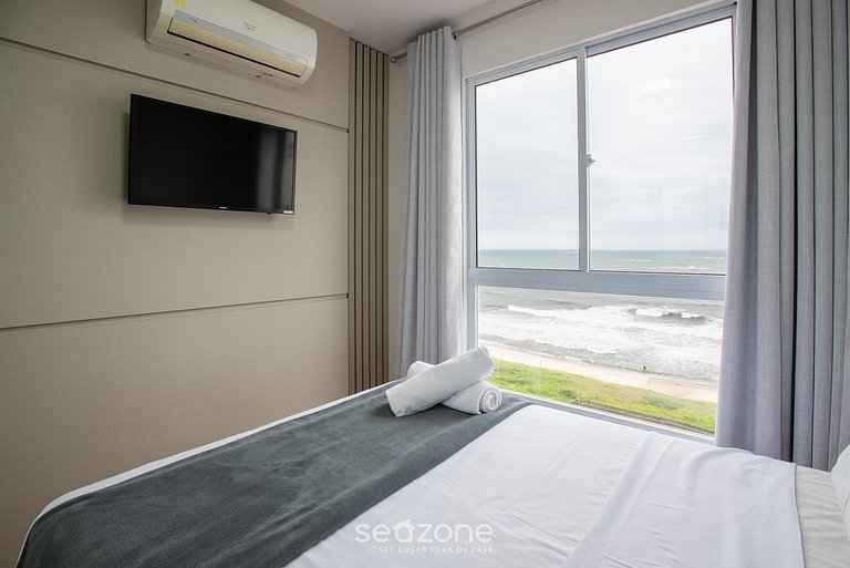 Apto c/ Churrasq. em Cond. Beira-mar VAC0801