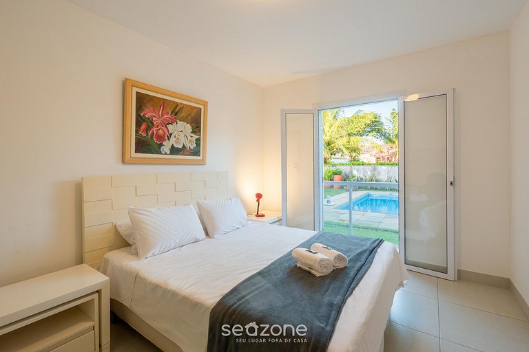 Casa c/ Piscina a 220 m da Praia PRO0003