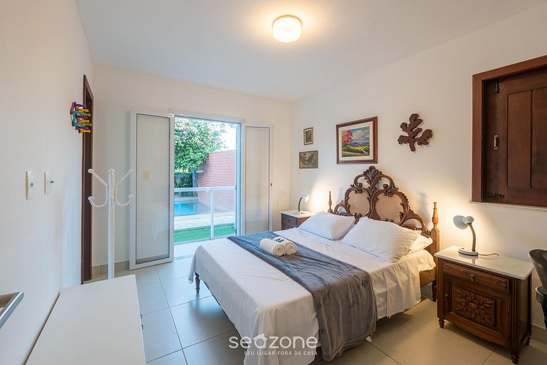 Casa c/ Piscina a 220 m da Praia PRO0003