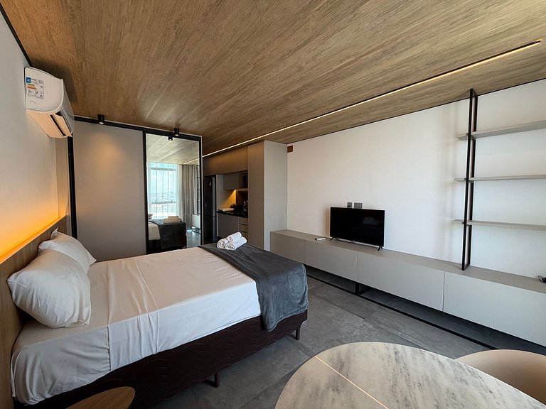 Estudio en Edificio c/ Piscina Frente Mar NWT1220