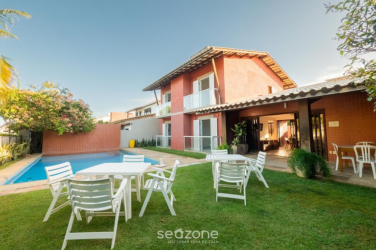 Casa c/ Piscina a 220 m da Praia PRO0003