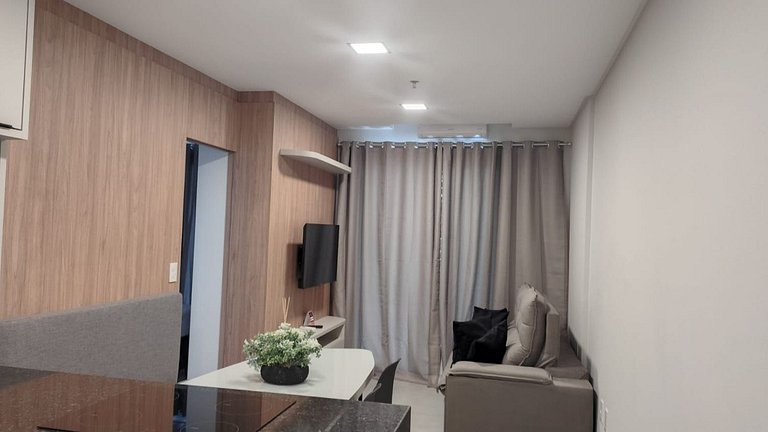 Apto c/ balcón a 220 m del mar FFS0901