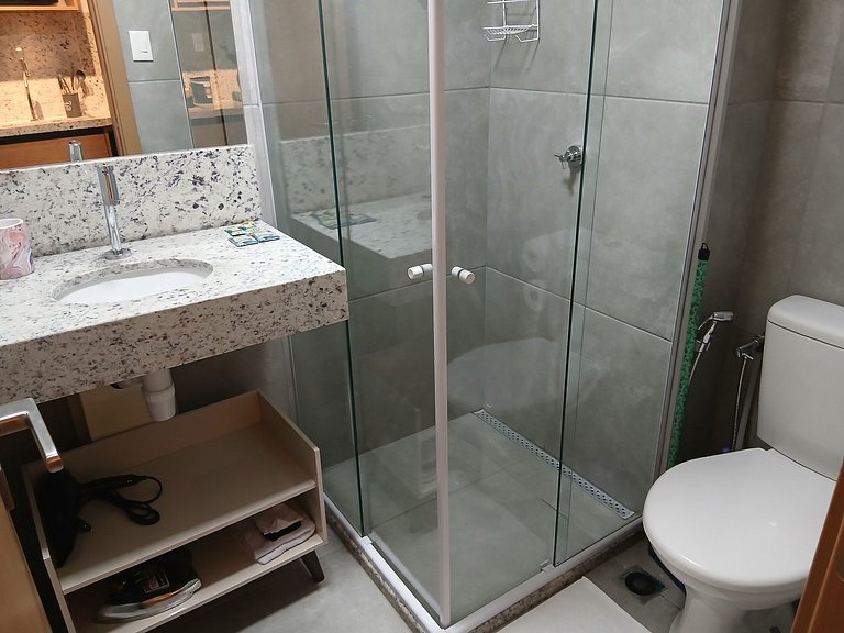 Studio en edif. c/ piscina, a 270m del mar ATL0903