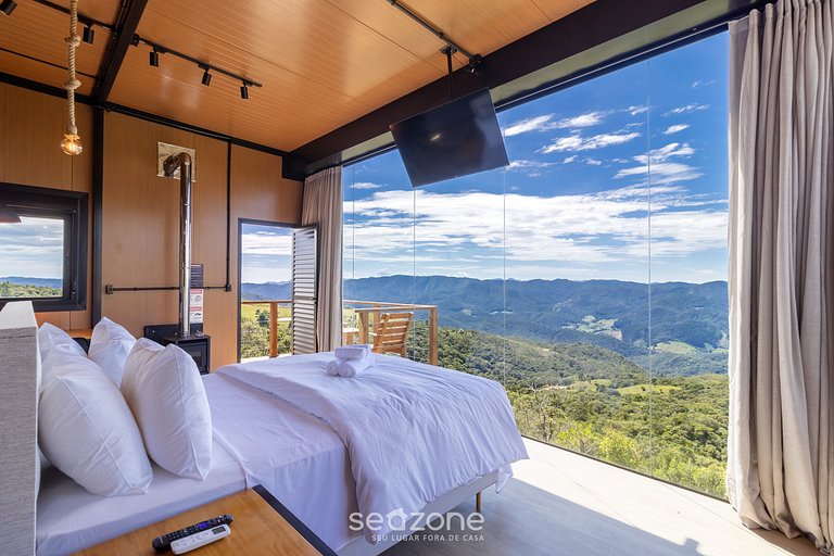 Cabana romântica com vista incrível VST040