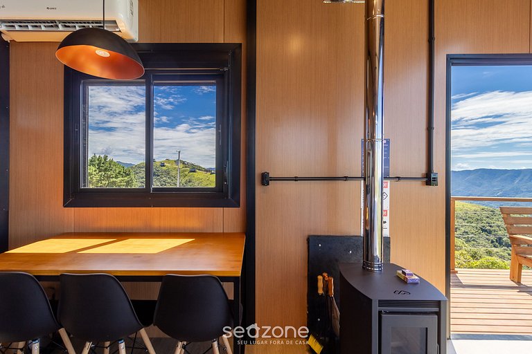 Cabana romântica com vista incrível VST040