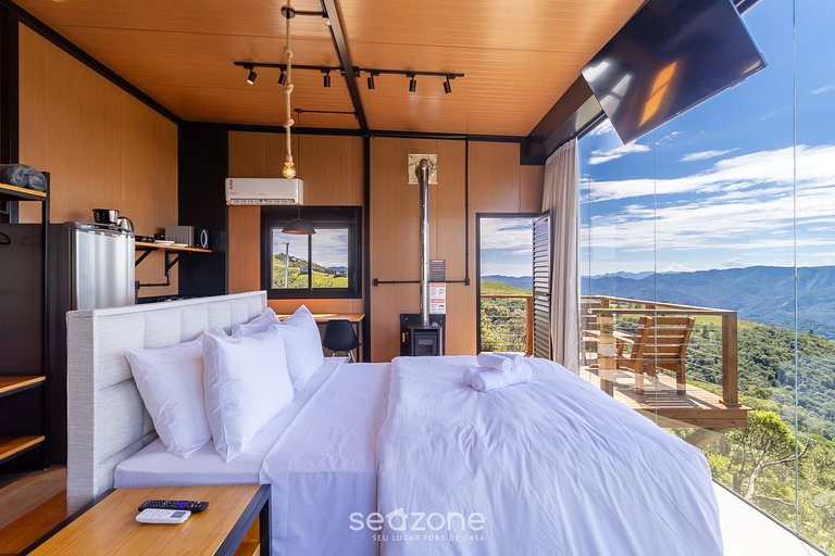 Cabana romântica com vista incrível VST040