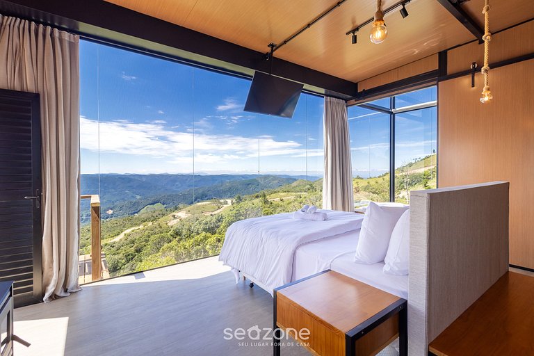 Cabana romântica com vista incrível VST040