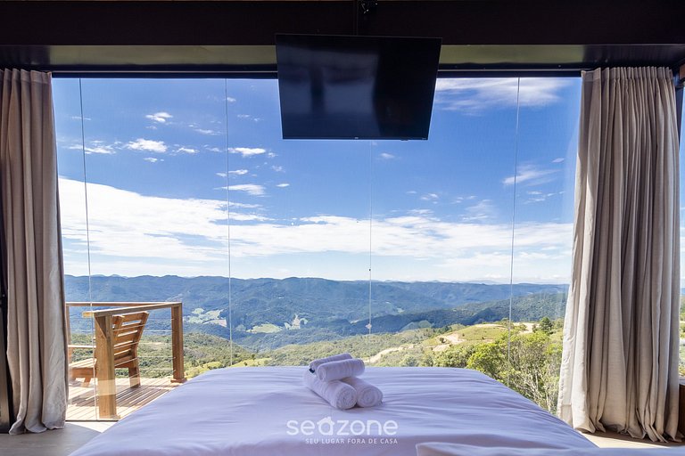 Cabana romântica com vista incrível VST040