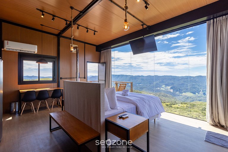 Cabana romântica com vista incrível VST040