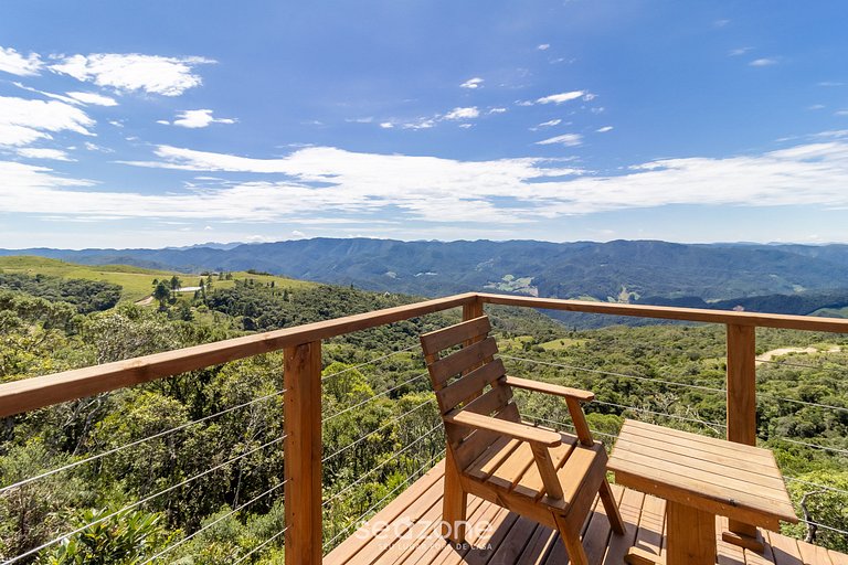 Cabana romântica com vista incrível VST040