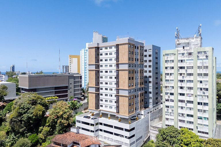 Studio en edificio con piscina en Salvador HFO0203
