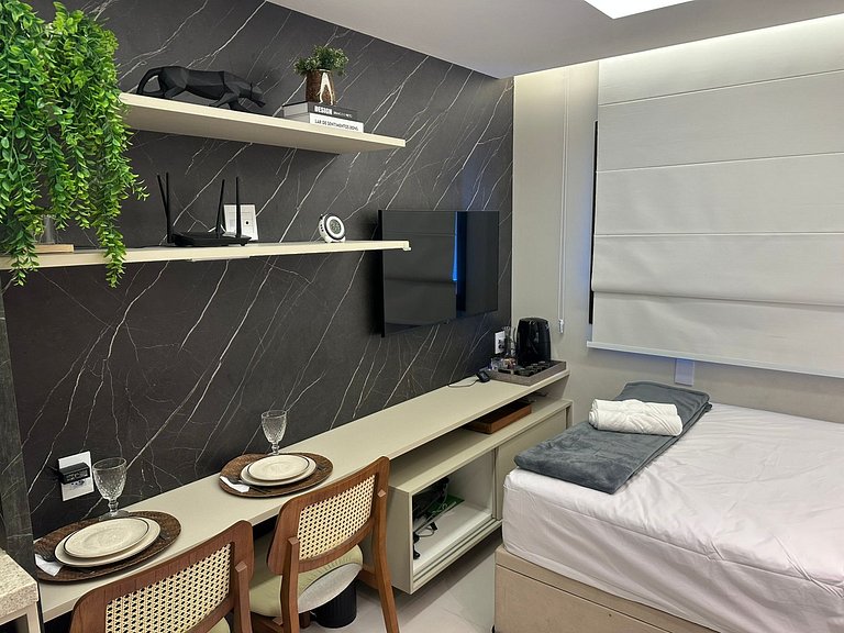 Studio en edificio con piscina en Salvador HFO0203