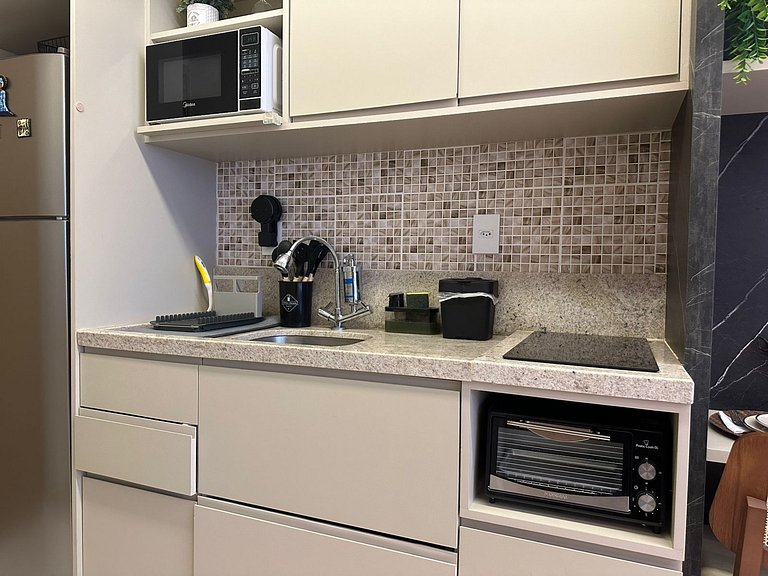 Studio en edificio con piscina en Salvador HFO0203