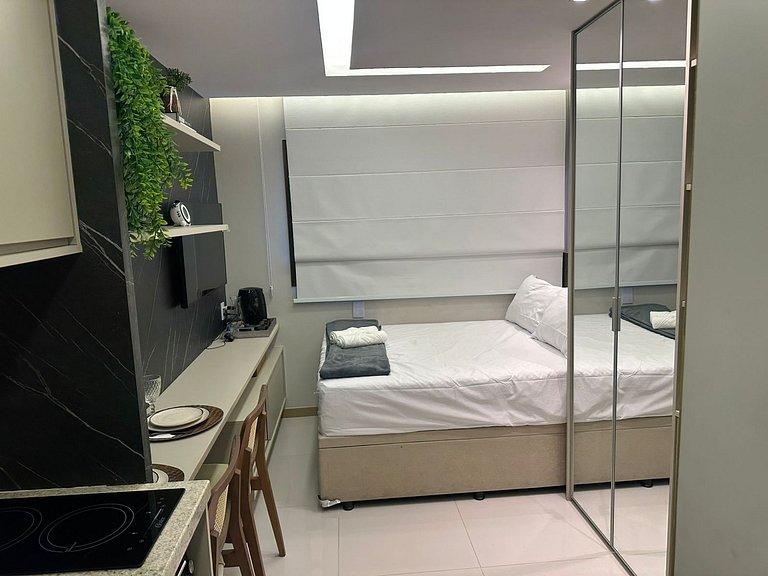 Studio en edificio con piscina en Salvador HFO0203