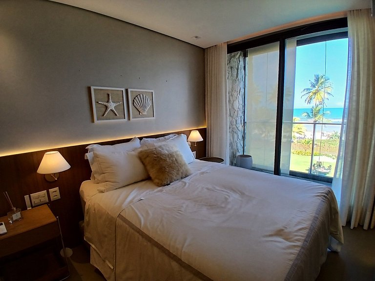 Apt en Cond. con piscina a pasos del mar PET0209