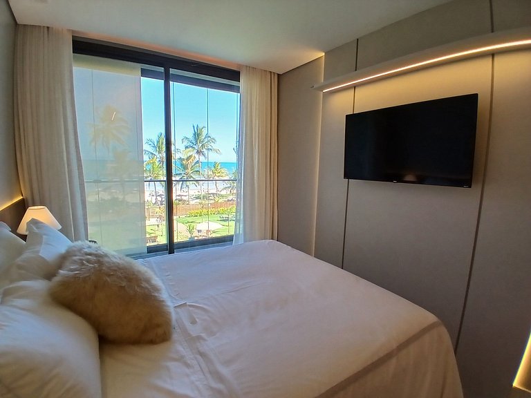 Apt en Cond. con piscina a pasos del mar PET0209