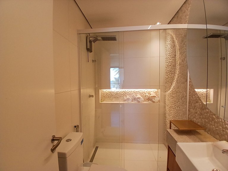 Apt en Cond. con piscina a pasos del mar PET0209