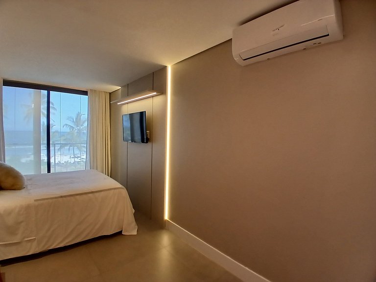 Apt en Cond. con piscina a pasos del mar PET0209