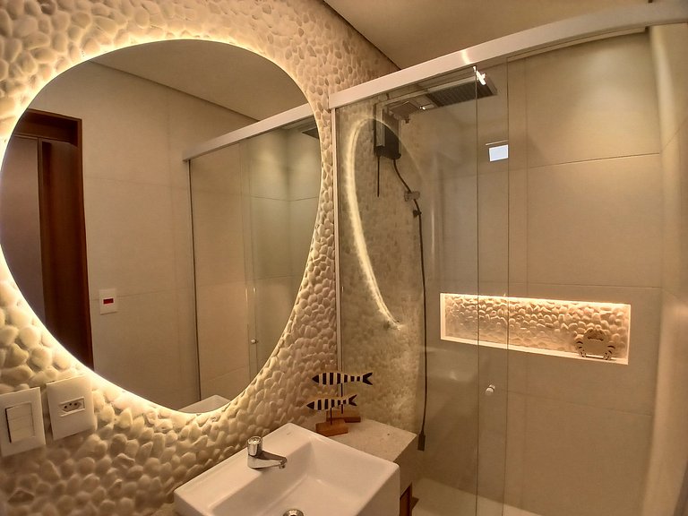 Apt en Cond. con piscina a pasos del mar PET0209