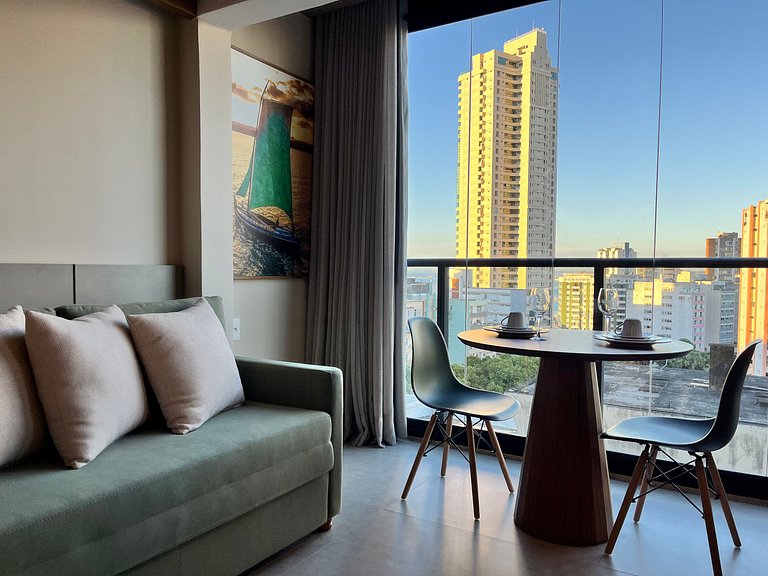 Estudio en Cond. c/ Piscina, 170m del mar LIV1105