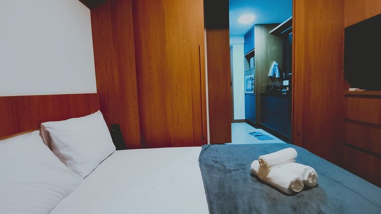 Estudio en edif. c/ piscina, 500 m del mar ZNB0801