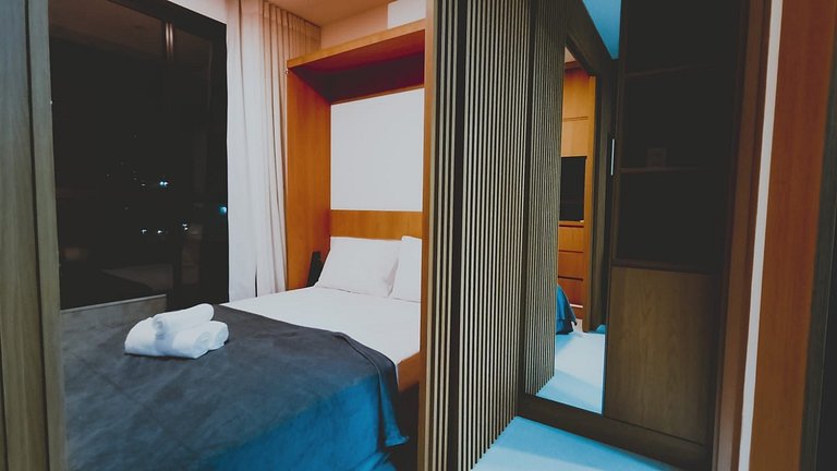 Studio em edf. c/ piscina a 500m da Praia ZNB0801