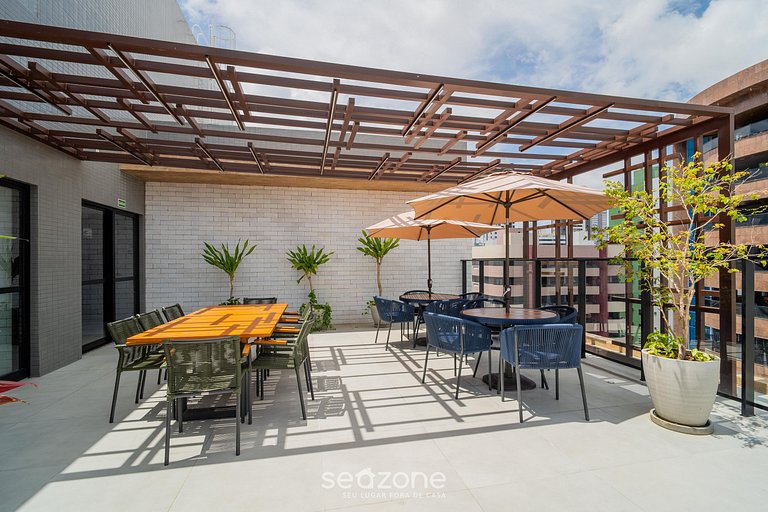 Estudio en edif. c/ piscina, 280m del mar UGR0404A