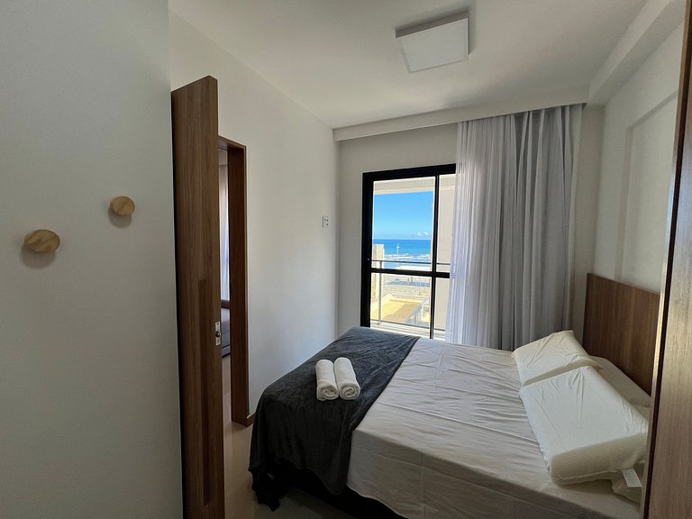 Apto c/ suíte a apenas 230 m do Mar HSA0407