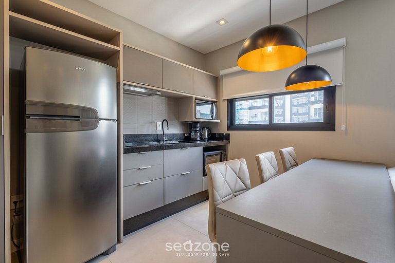 Apto c/piscina vista mar 280m playa MHF0801