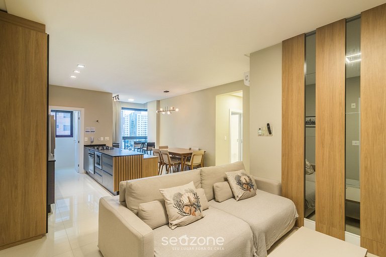 Apto c/ Parrilla a 900 m de la Playa EPD0702