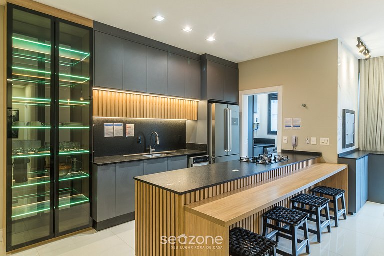 Apto c/ Parrilla a 900 m de la Playa EPD0702