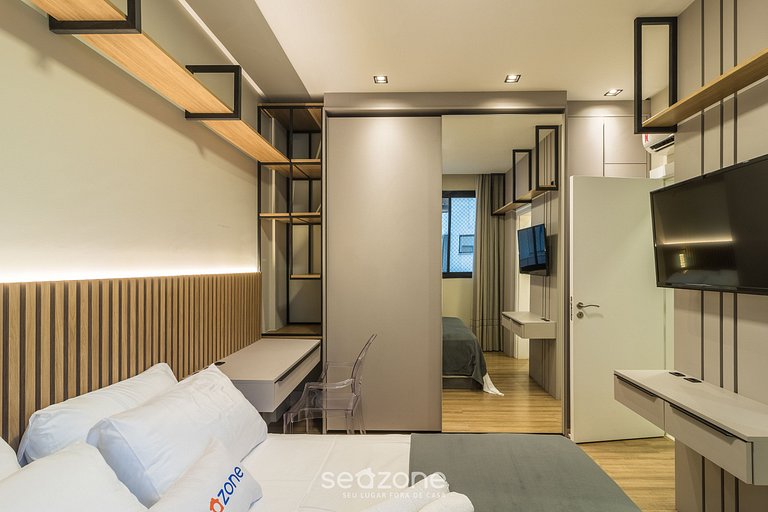 Apto c/ Parrilla a 900 m de la Playa EPD0702