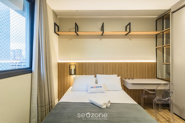 Apto c/ Parrilla a 900 m de la Playa EPD0702