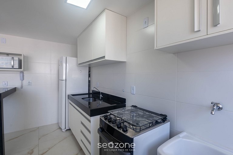 Apto 2 QTs a apenas 270m da Praia do Morro EPU0301