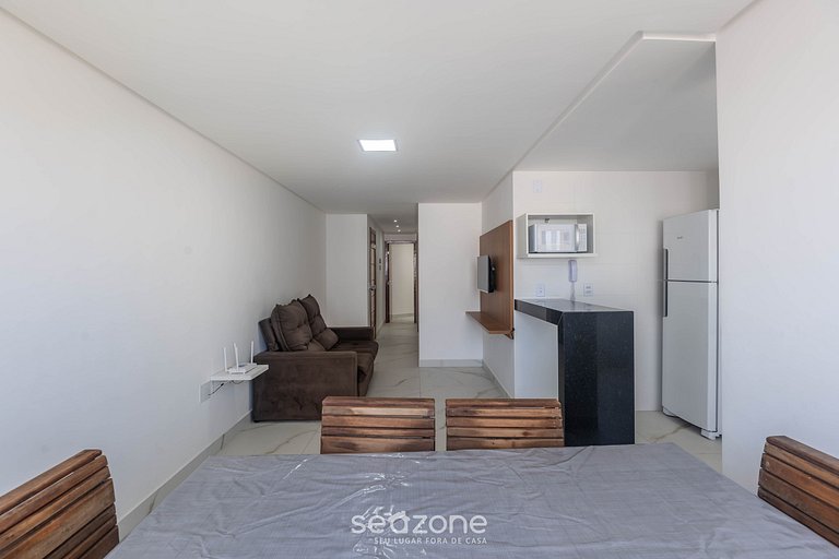 Apto 2 QTs a apenas 270m da Praia do Morro EPU0301