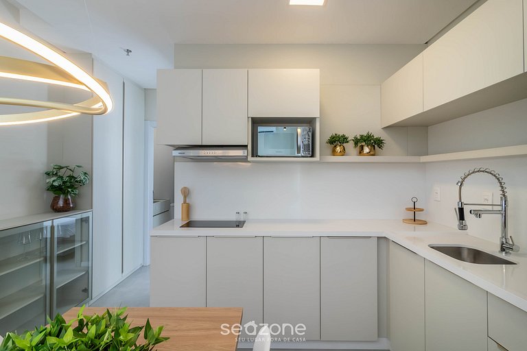 Apto c/ barbacoa privada, a 220m del mar FFS1209